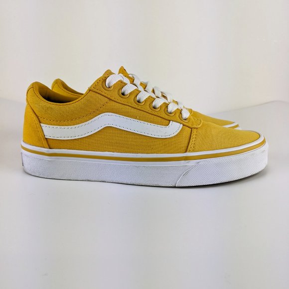 yellow van sneakers